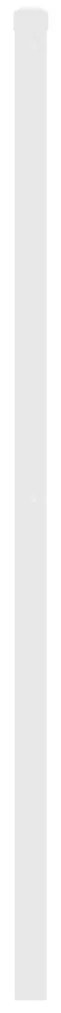 Cabeceira de cama 180 cm metal branco