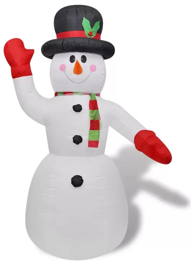 Decorações festivas VidaXL  inflatable snowman 240 cm