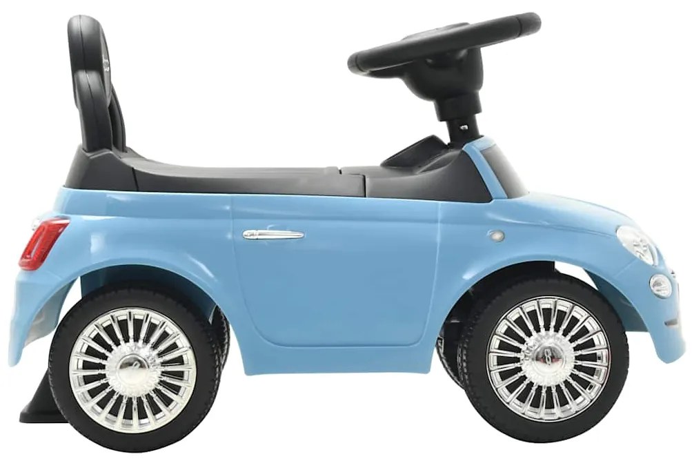 Carro de passeio Fiat 500 azul