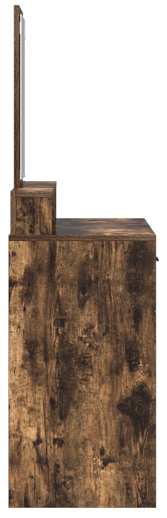 Carvalho Fumado Madeira Sólida 100 x 41 x 140 cm