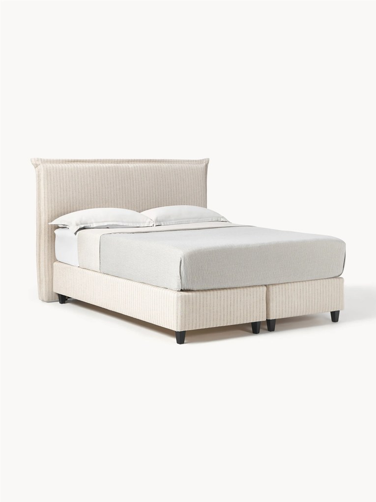 Cama estofada boxspring Emily