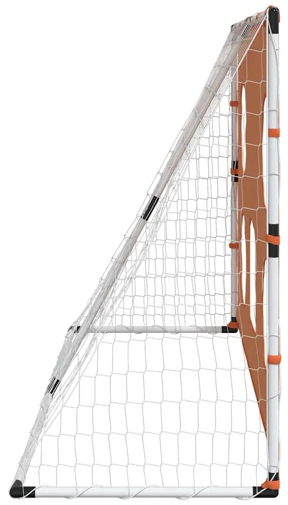 Baliza de futebol infantil com alvos e bola 182x62x118 cm