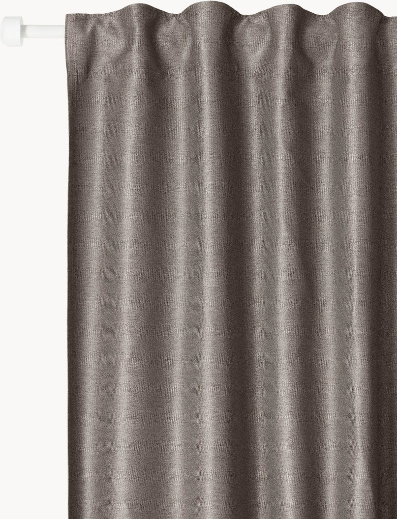 Cortinas blackout multi-banda Asher, L 280 cm