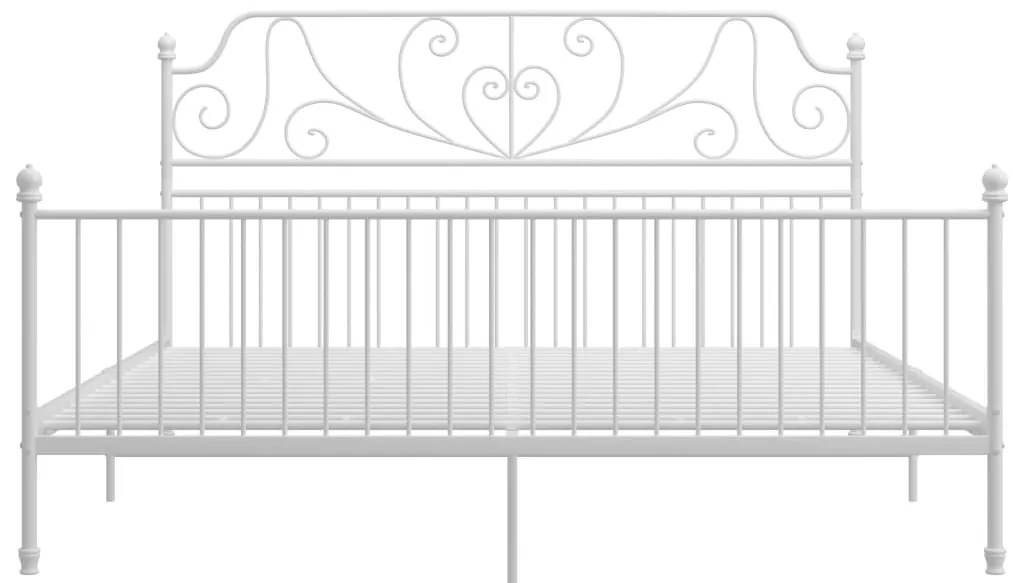 Estrutura de cama metal 180x200 cm branco