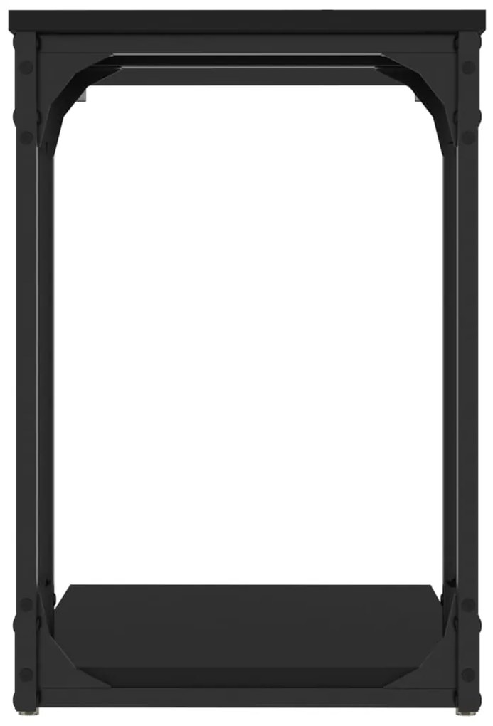 Mesa de apoio 50x35x52 derivados de madeira preto