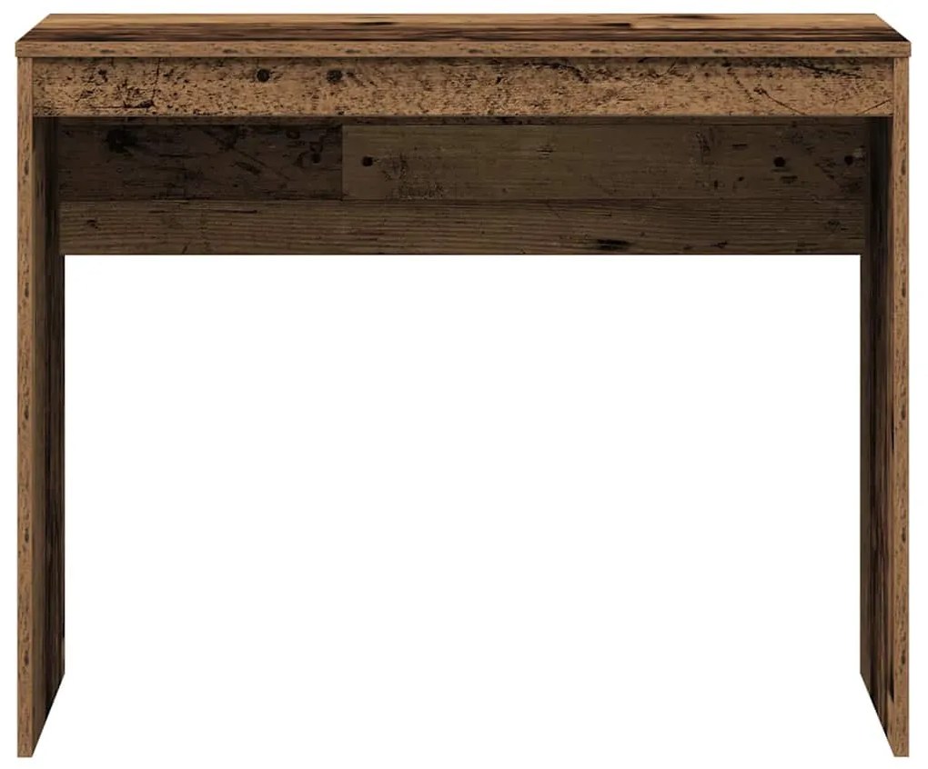 Secretária madeira velha 90x40x72 cm madeira trabalhada