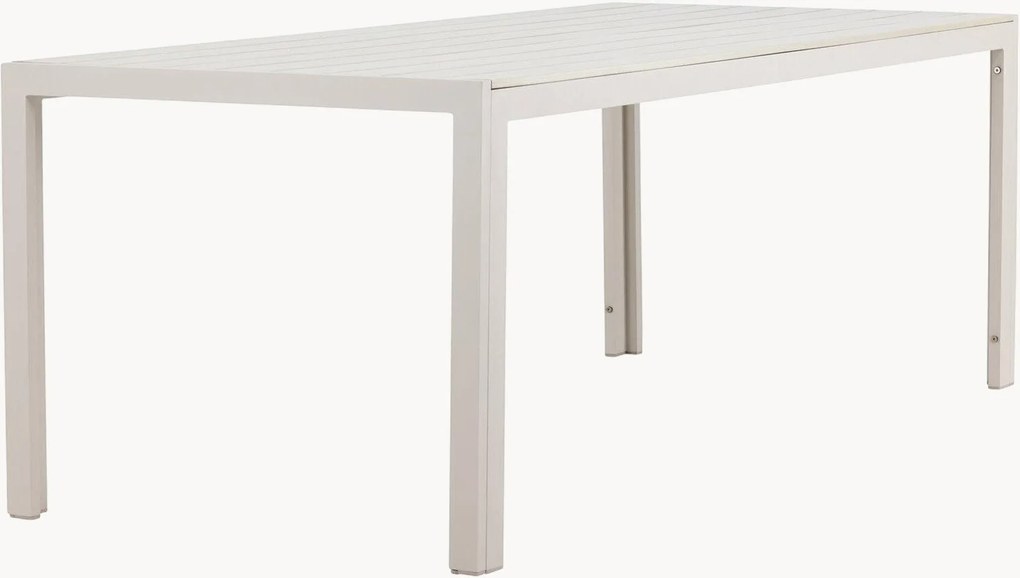 Mesa de jardim com efeito de madeira Mirko