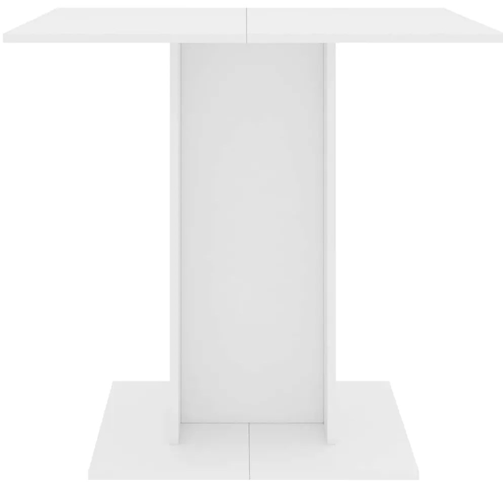 Mesa de jantar derivados de madeira branco