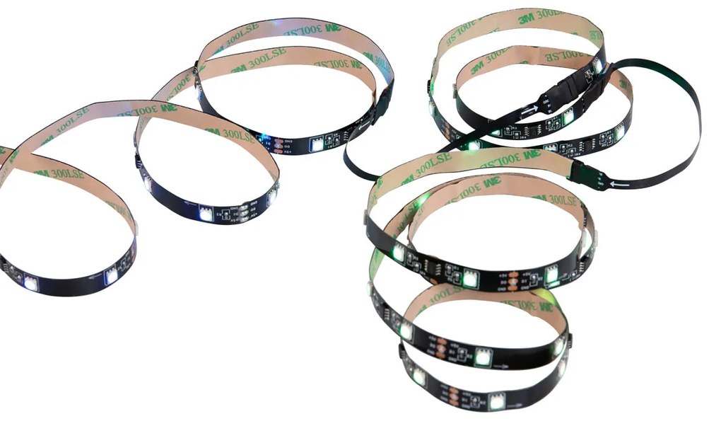 Dimbare LED strip wit 5 meter RGB 15W 950 lm 3000K Design