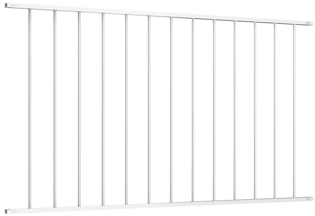 Painel de vedação aço revestido a pó 1,7x1,25 m branco