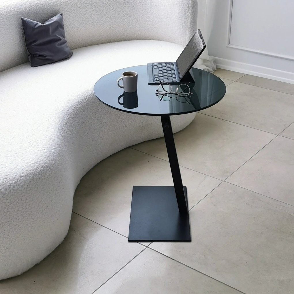Mesa de Centro Fume – Preto – 40x75x40 cm