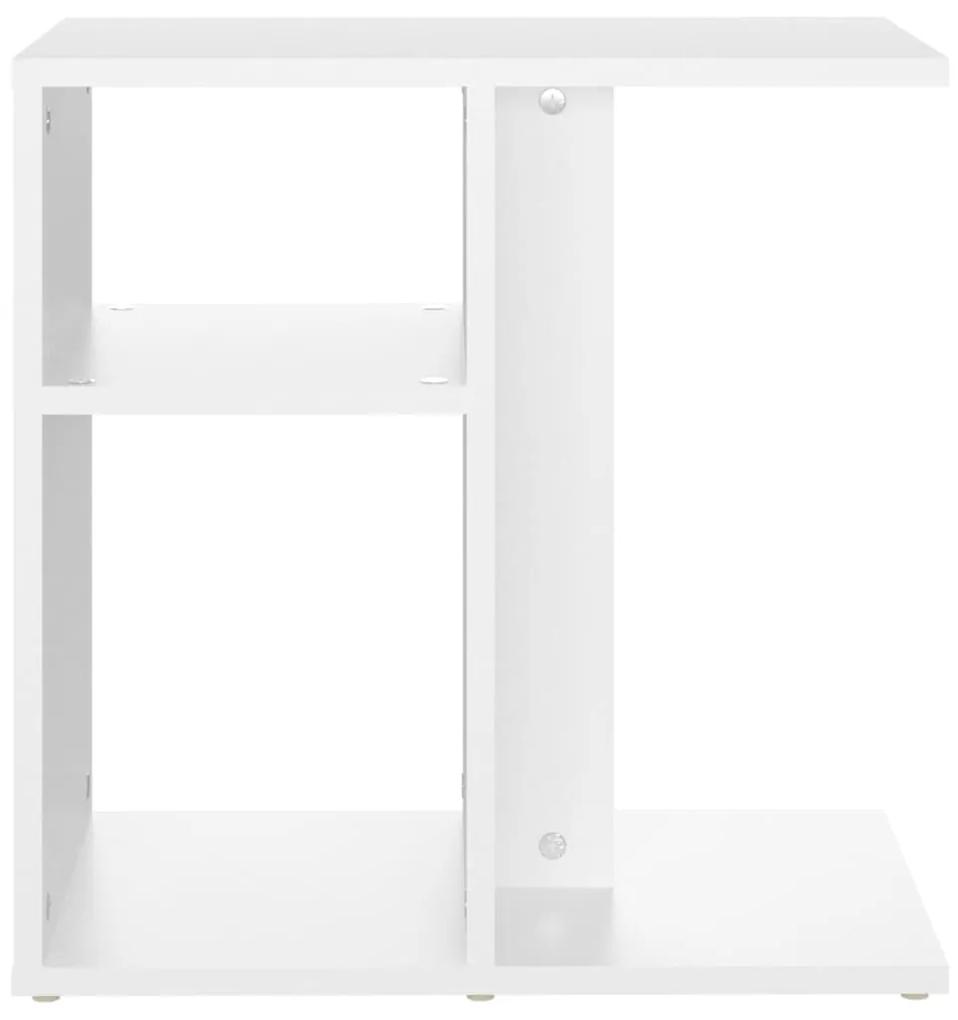 Mesa de apoio 50x30x50 cm contraplacado branco