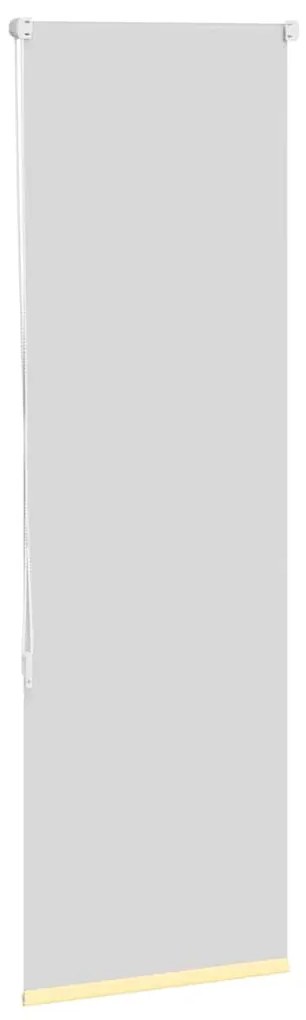 Persiana de enrolar 55x175 cm largura tecido 50,7 cm poliéster