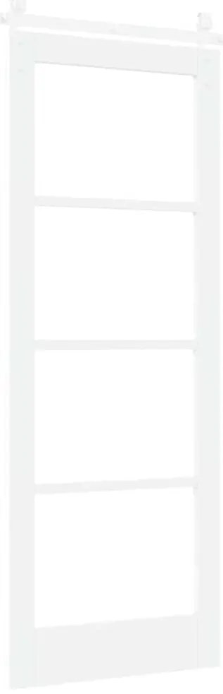 Conjunto de Porta Deslizante vidaXL com Hardware "ORKDAL" Madeira Sóli