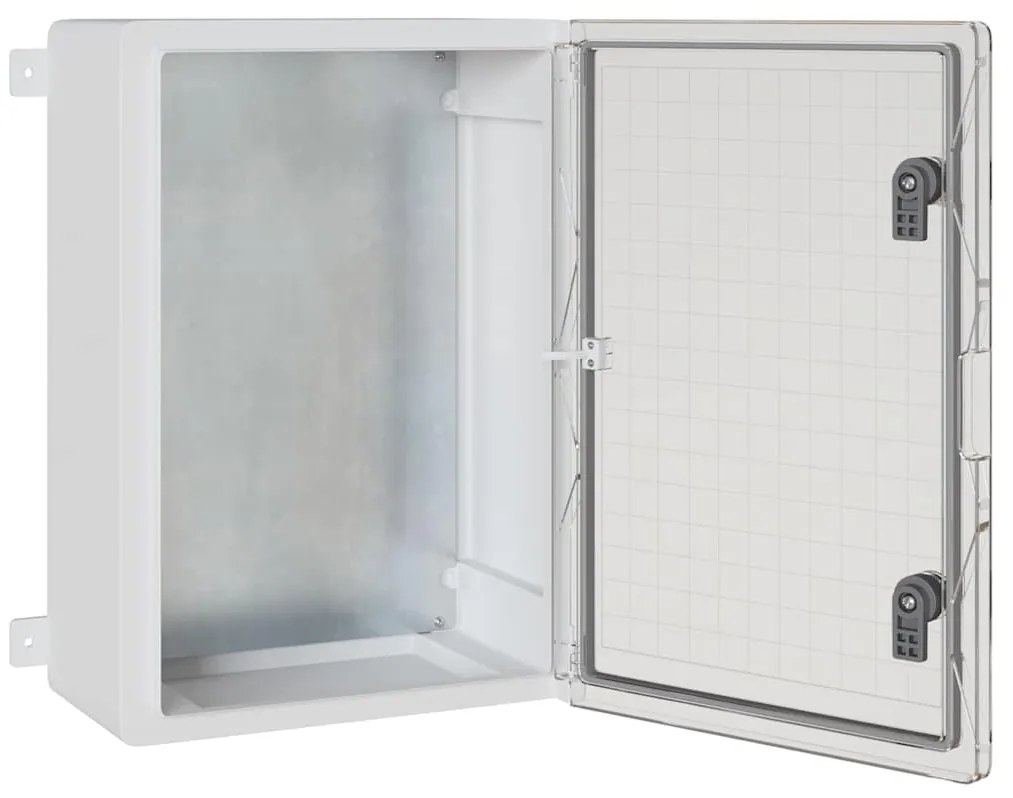 Armário de Controle IP65 Impermeável Cinza 35x19,5x50 cm Plástico ABS