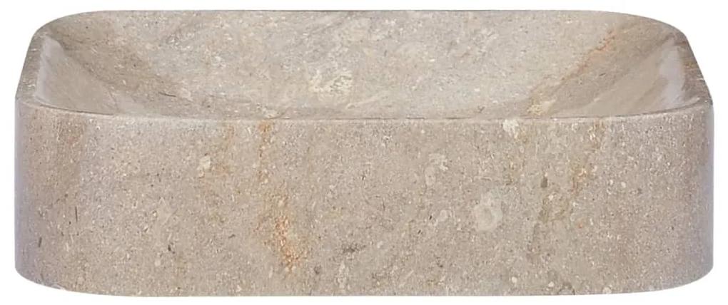Lavatório 40x40x10 cm mármore cinzento