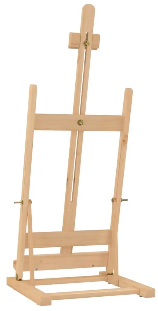 Cavalete de mesa 29,5x33x80 cm madeira de pinho maciça