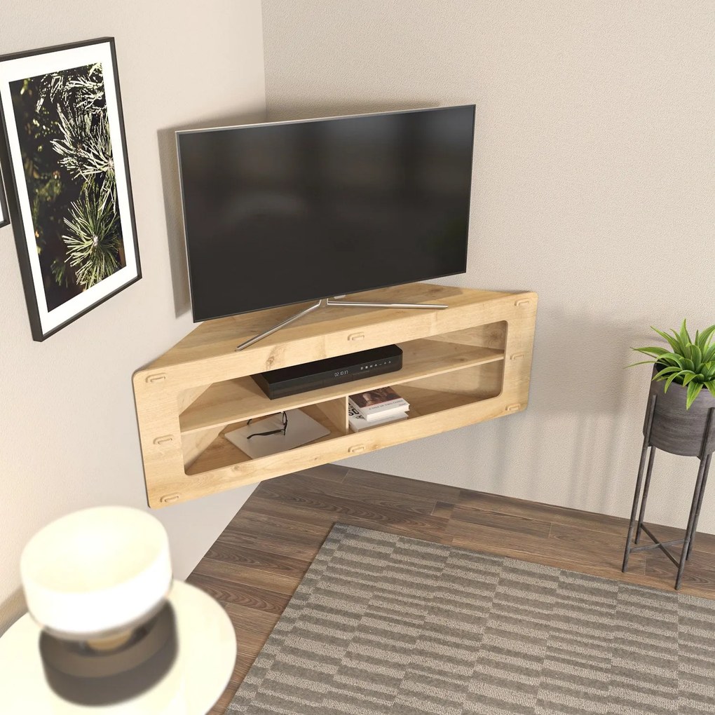Móvel de TV Sala – Carvalho – 120x40x45 cm
