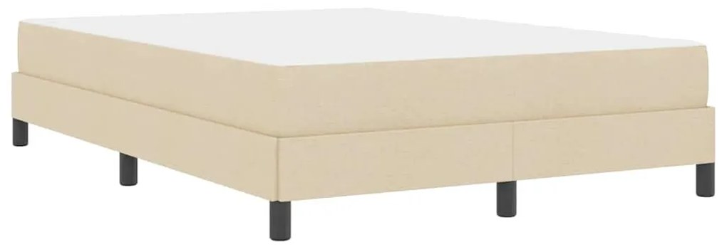 Cama Box Outros Creme 140 x 200 cm tecido
