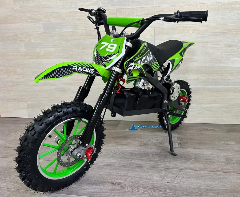 Mota elétrica para crianças 6 a 14 anos Dirk 36V 800W Verde