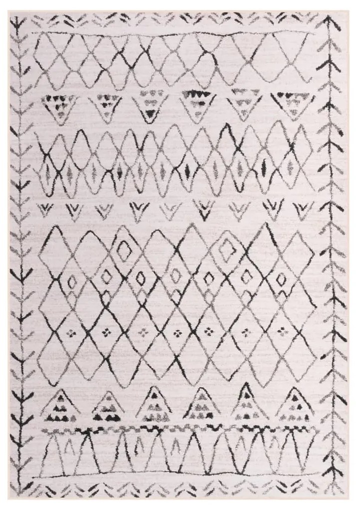 325355 vidaXL Tapete estampado 160x230 cm tecido multicor
