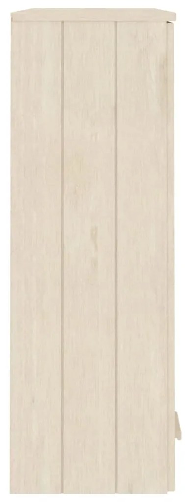 Topo p/ armário alto HAMAR 85x35x100 pinho maciço castanho-mel