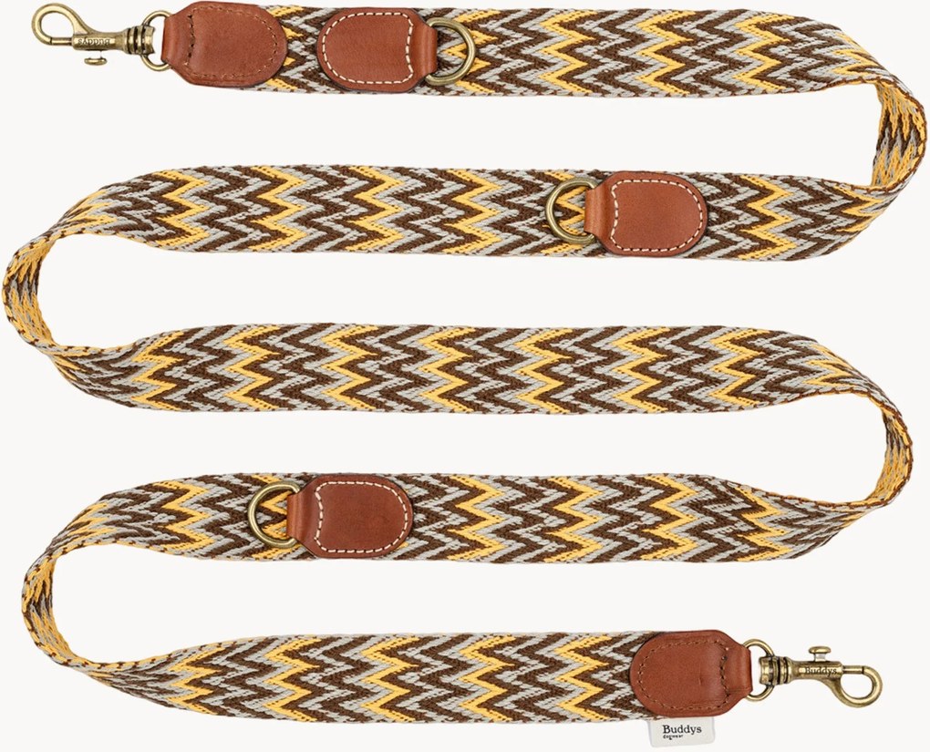 Trela para cães artesanal Peruvian