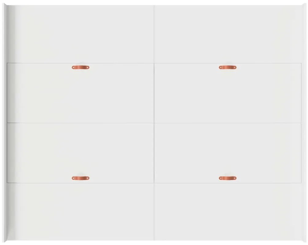 Estrado de cama com arrumação com gaveta com cabeceira Branco 140 x 20