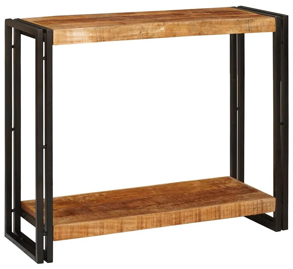Aparador 90 x 33 x 75 cm Madeira de mangueira áspera maciça