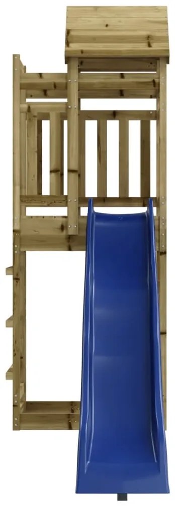 Conjunto de brincar para exterior madeira de pinho impregnada