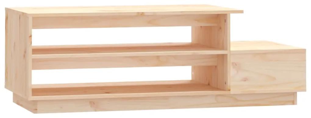 Mesa de centro 120x50x40,5 cm madeira de pinho maciça