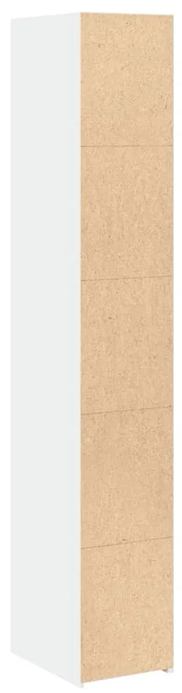 Armário alto 30x41x185 cm derivados de madeira branco