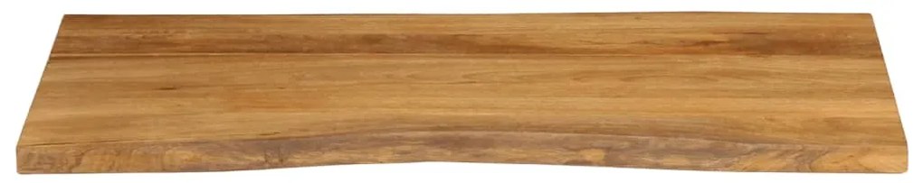 Tampo de mesa c/ borda viva 110x60x2,5 cm mangueira maciça
