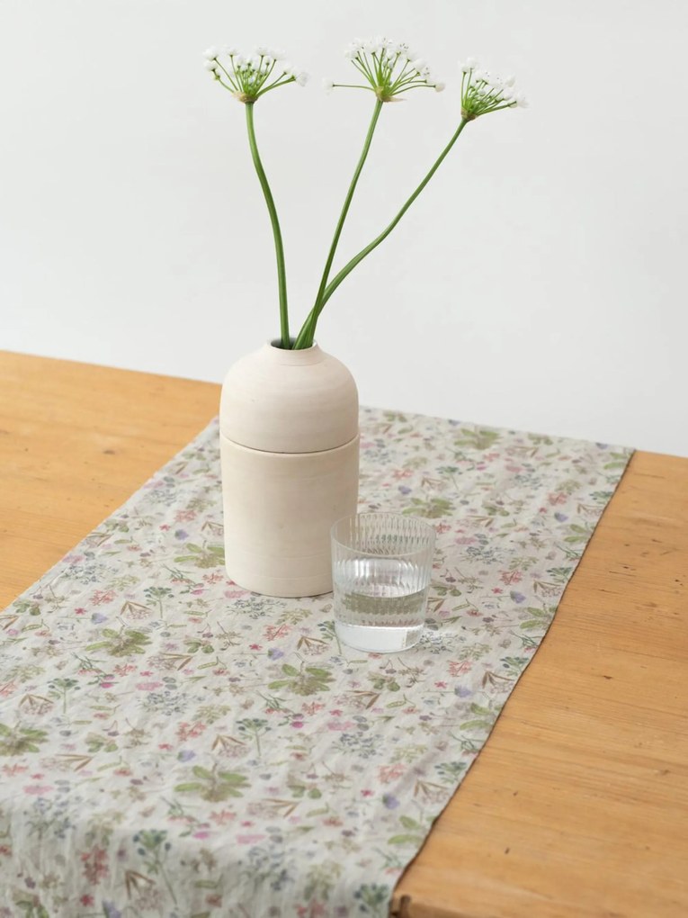Caminho de mesa em linho Botany