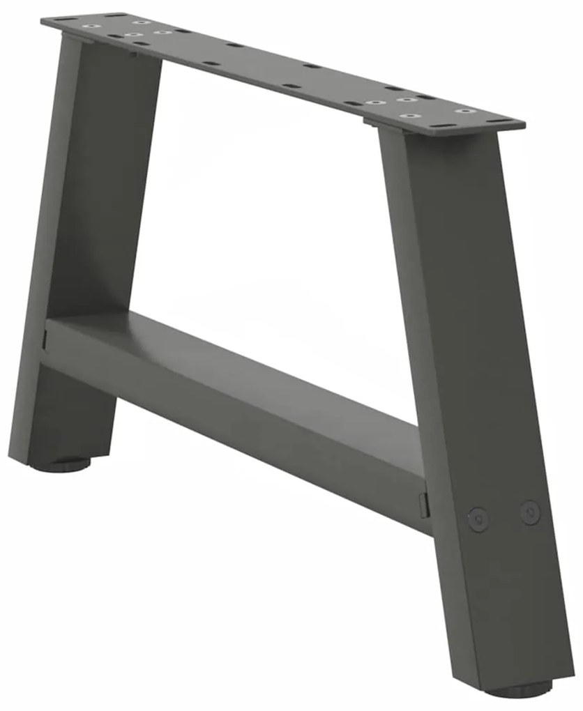 Pés para mesa de centro em formato A, 2 peças, antracite, 60x(30-31) c