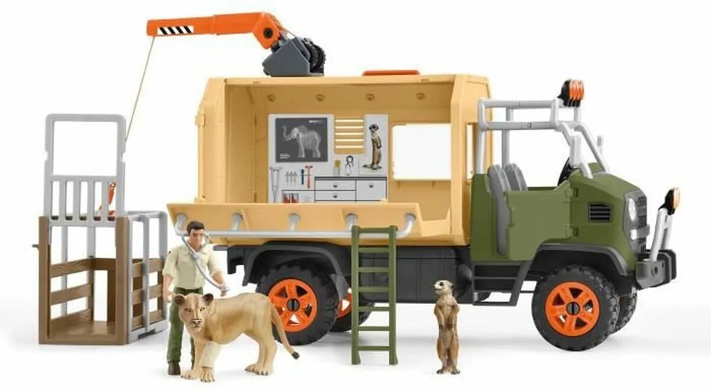 Playset Schleich Veterinário Animais