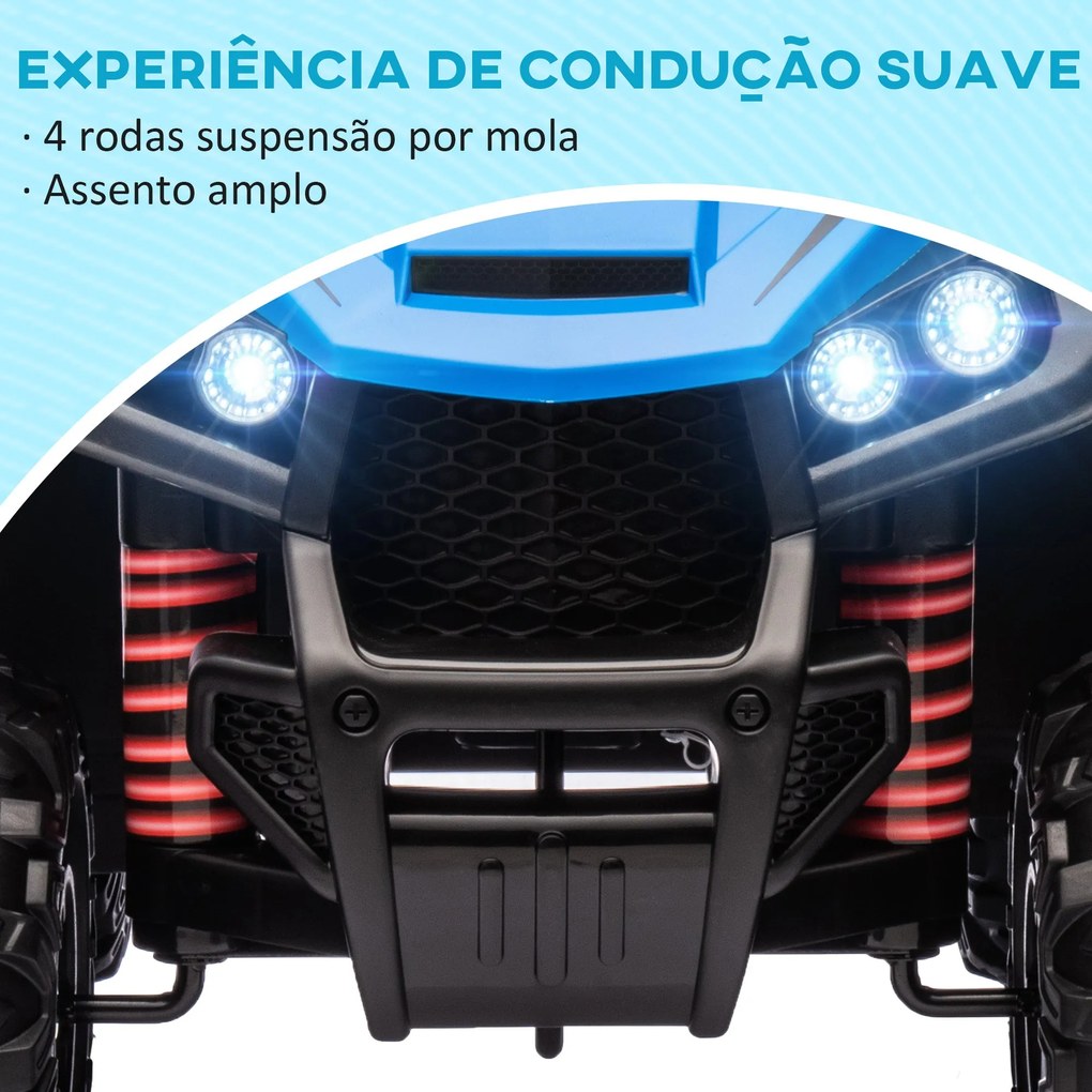 AIYAPLAY Quadriciclo Elétrico para Crianças acima de 3 Anos Carro Elét