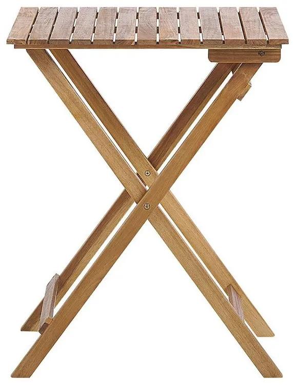 Conjunto de mesa e 2 cadeiras em madeira TERNI  Beliani
