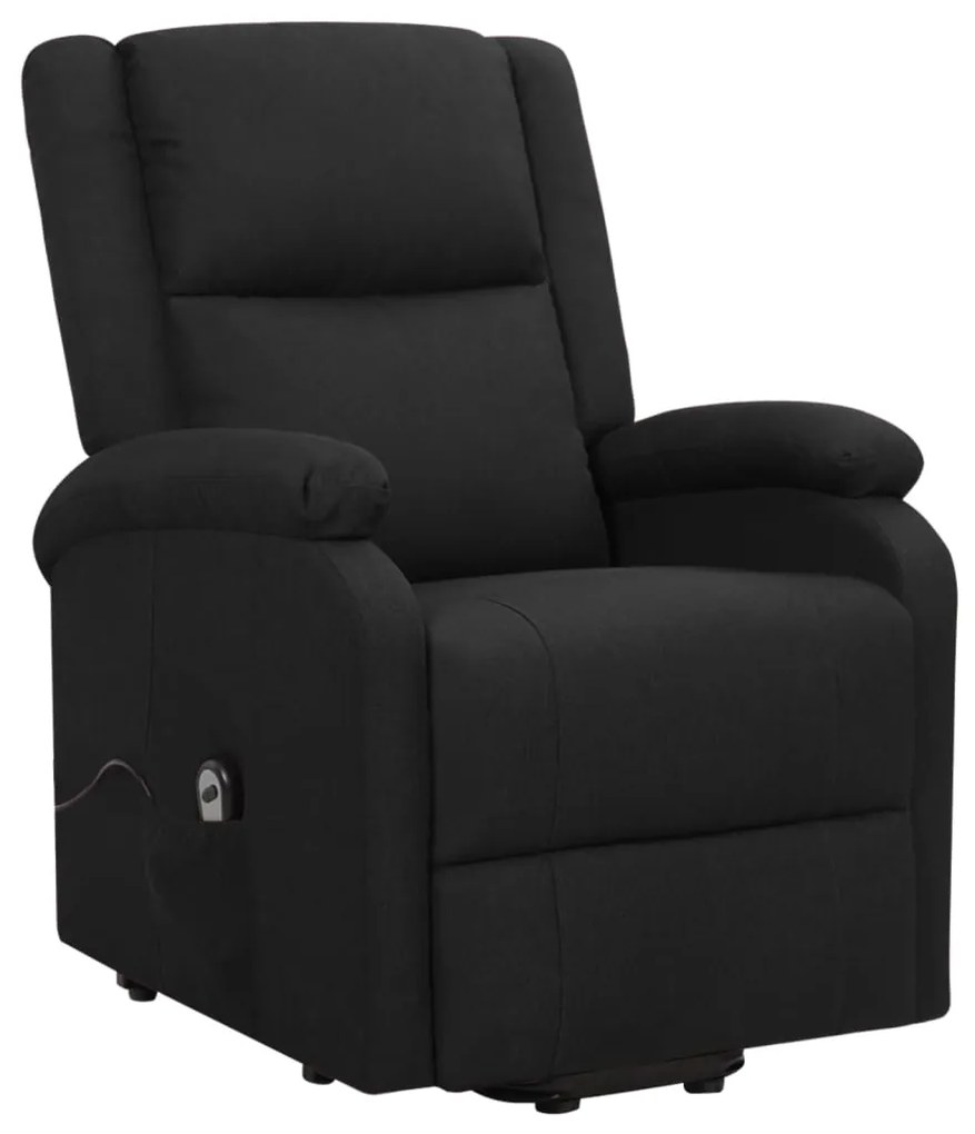 Poltrona elevatória tecido preto