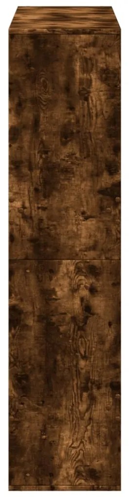 Estante 100x33x135 cm derivados de madeira carvalho fumado