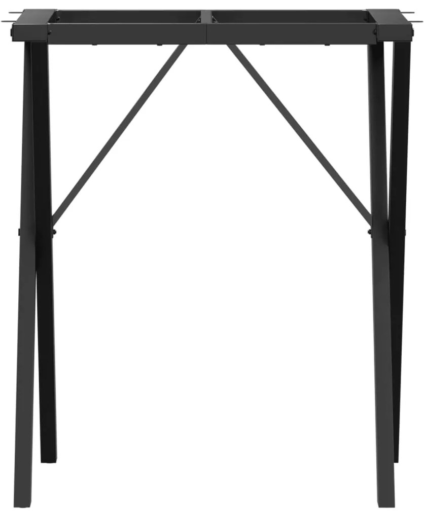 Pernas para mesa de jantar estrutura em X aço