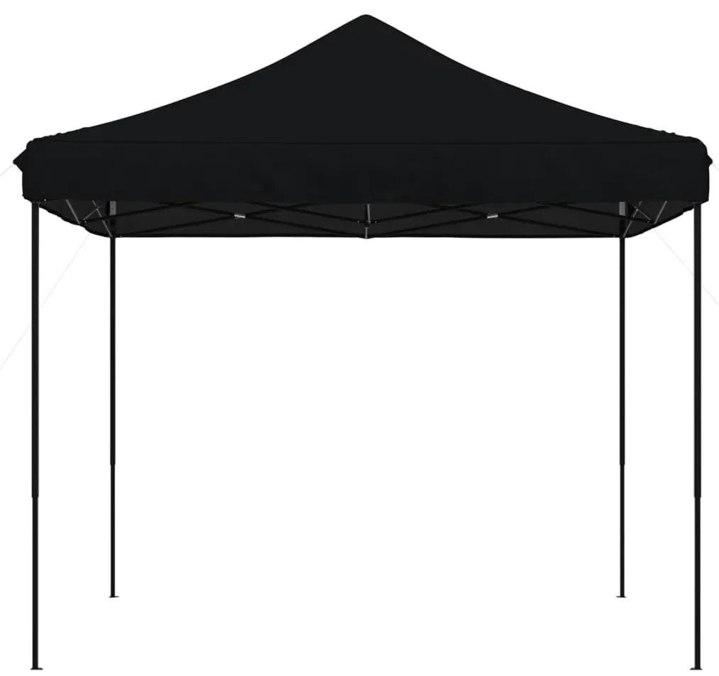 Tenda para festas pop-up dobrável 292x292x315 cm preto