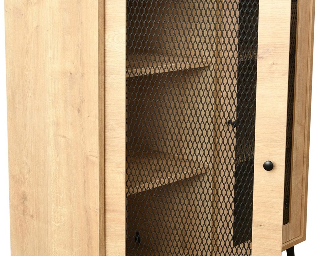 Aparador Wire – Carvalho – 40x90x110 cm