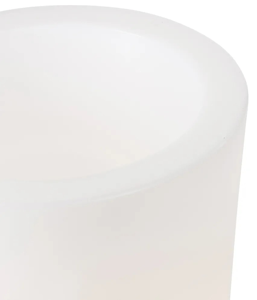 Candeeiro de pé inteligente para exterior com jardineira branco IP65 Incl. LED Wifi A60 - Verano Moderno