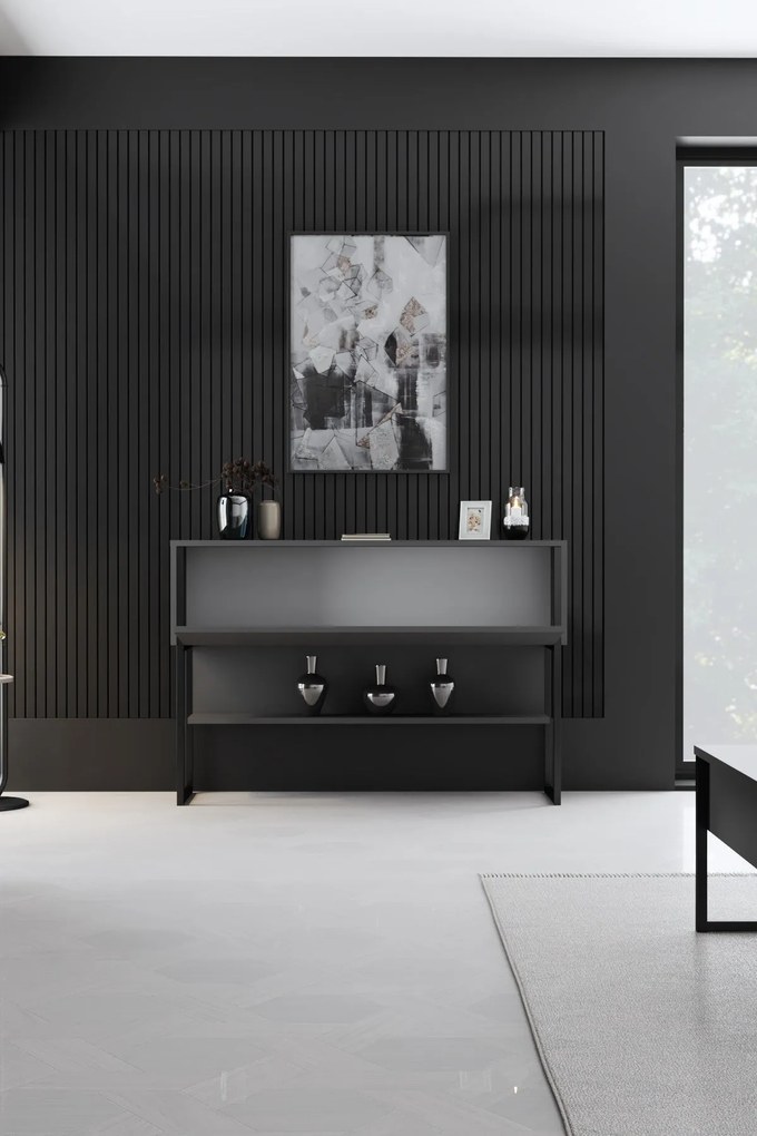 **** Cómoda Luxe – Preto Antracite – 120 cm x 80 cm x 30 cm
**