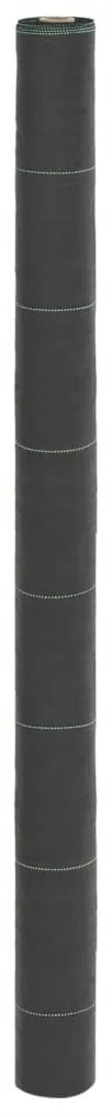 vidaXL Tela para ervas daninhas 1,5x10 m PP preto