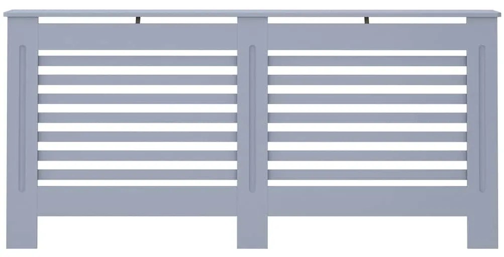 Cobertura de radiador 172x19x81,5 cm MDF antracite
