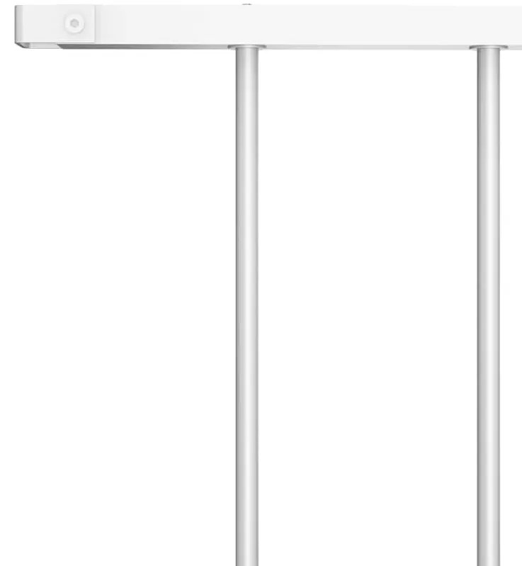 Painel de vedação aço revestido a pó 1,7x0,75 m branco