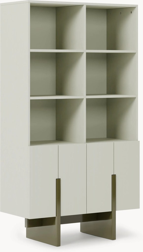 Cómoda alta grande em madeira Dado