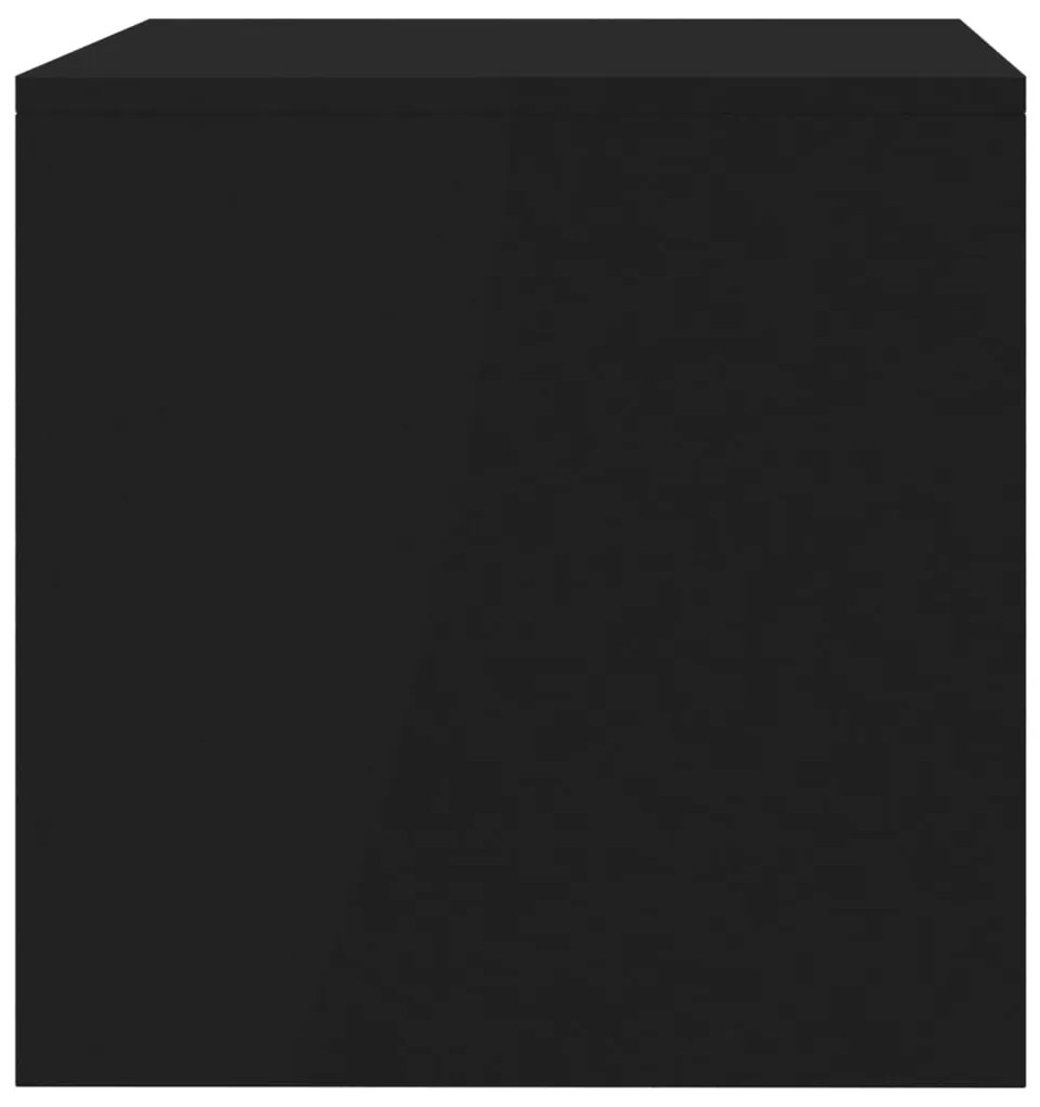 Móvel de TV 80x40x40 cm derivados de madeira preto